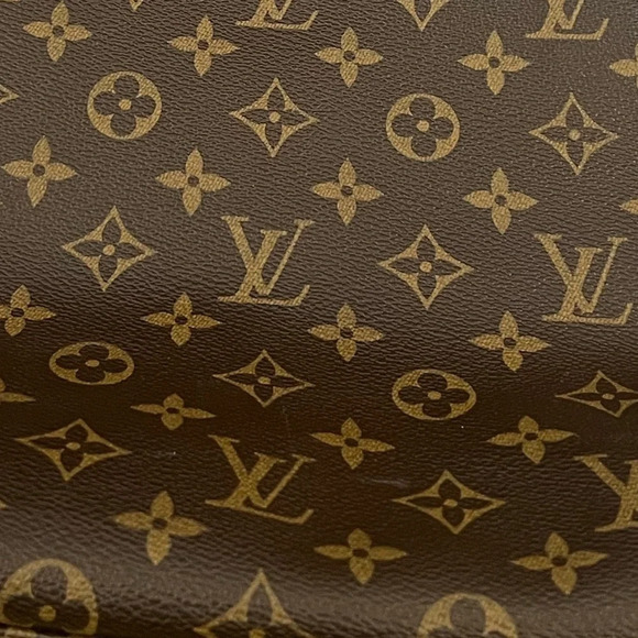 Louis Vuitton Brown Monogram Macassar Kitan Silver Tone Hardware bag - Picture 5 of 14